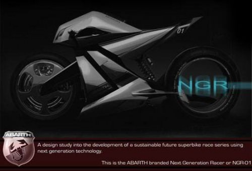 Abarth NGR-01, Elektromotorrad, Konzeptmotorrad, Motorrad, Elektromobilität