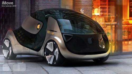 iMove Apple Auto Designcar Designstudie Elektroauto