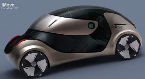 iMove Apple Auto Designcar Designstudie Elektroauto