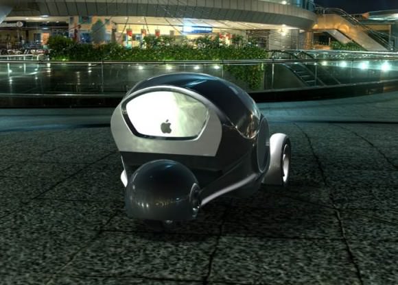Apple iSync Apple Car Designstudie von Nathan Williams