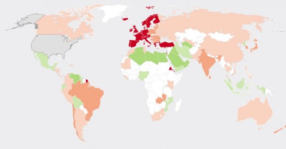 Weltweite Benzinpreise 2011 im Vergleich zu den USA