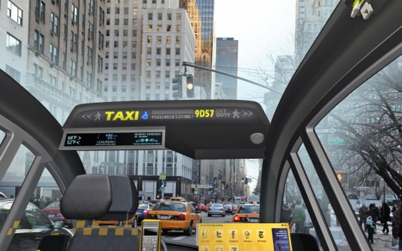 Karsan V1 New York City Taxi der Zukunft Yellow Cab