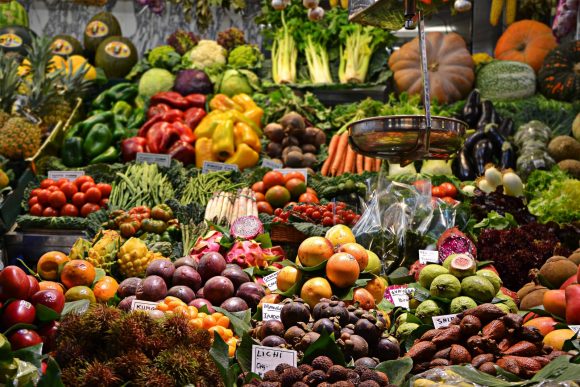 Supermarkt Einkauf Lebensmittel Marktstand Mobilität Verkehr