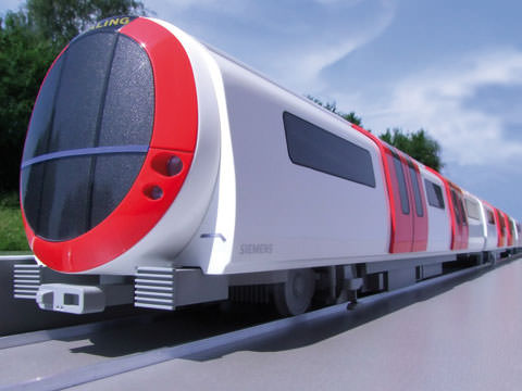 Siemens U-Bahn London Konzept Railtex Designstudie Zukunft