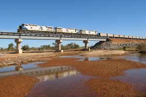 Güterzug Eisenerz Plibara Australien