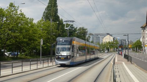 Leipzig Strassenbahn ÖPNV in Deutschland