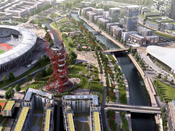 London Queen Elizabeth Park 2030 Marshgate Wharf