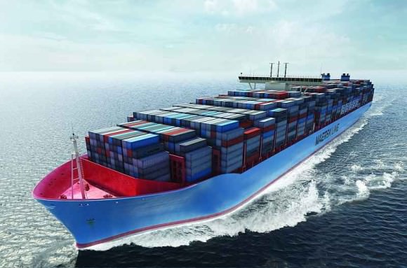 Maersk Triple-E Containerschiff