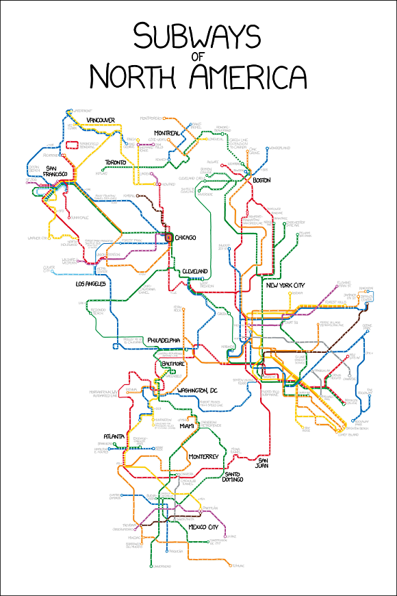 U-Bahnsysteme in Nordamerika