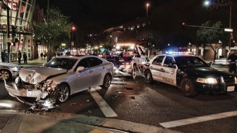 Verkehrsunfall in den USA