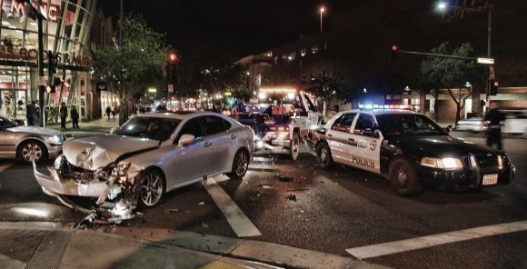 Verkehrsunfall in den USA