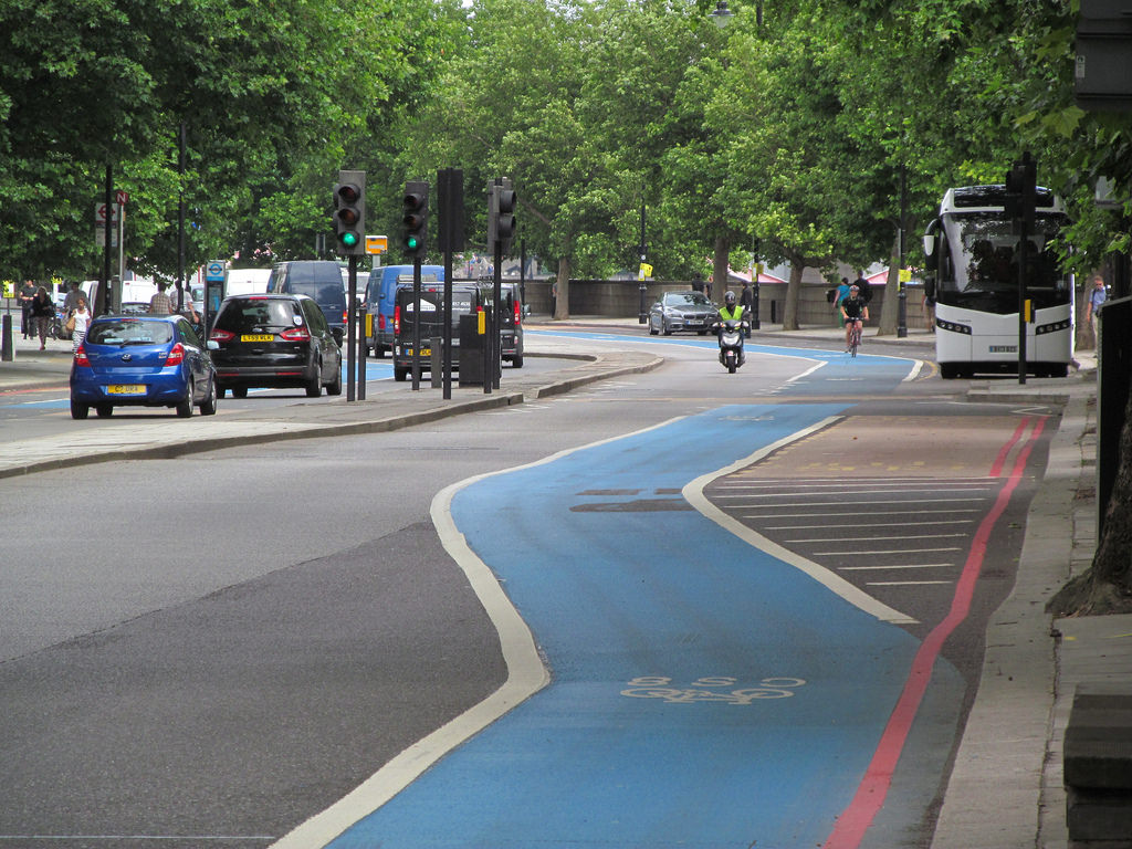 Cycle superhighway London