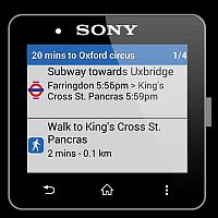 Directions for SmartWatch 2