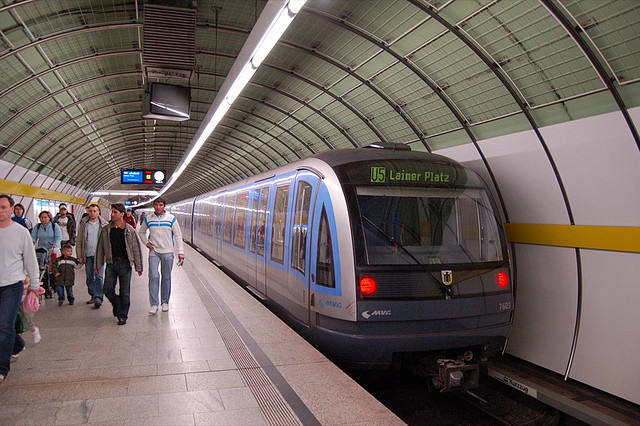 MVG-aureihe C Creative Cmmons Metro Munich