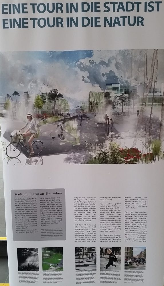 Radverkehr in Kopenhagen - Ausstellung the good city Stadt und Klimawandel