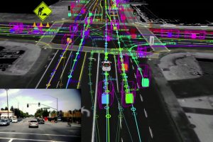 Wie ein autonomes Fahrzeug die Welt ssieht Google Car autonomes Fahren