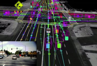 Wie ein autonomes Fahrzeug die Welt ssieht Google Car autonomes Fahren