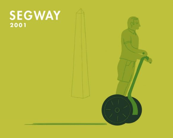 Geschichte des Verkehrs in der jüngeren Vergangenheit am Beispiels Segway