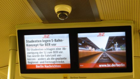 BVG Berliner Fenster S-Bahn Berlin