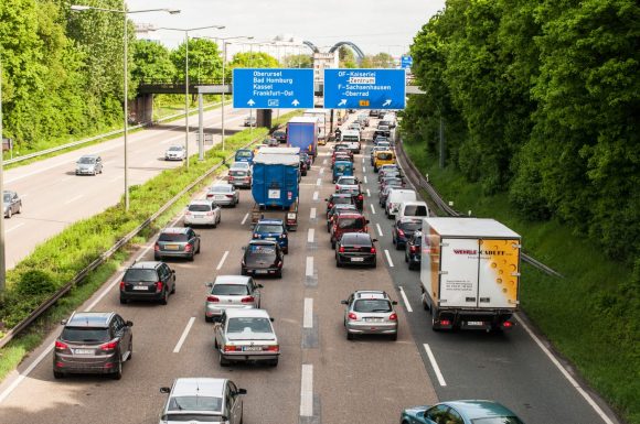 Stau Autobahn Offenbach