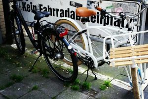 Verbot Fahrrad abzustellen Raumaneignung Radabstellmöglichkeit Köln
