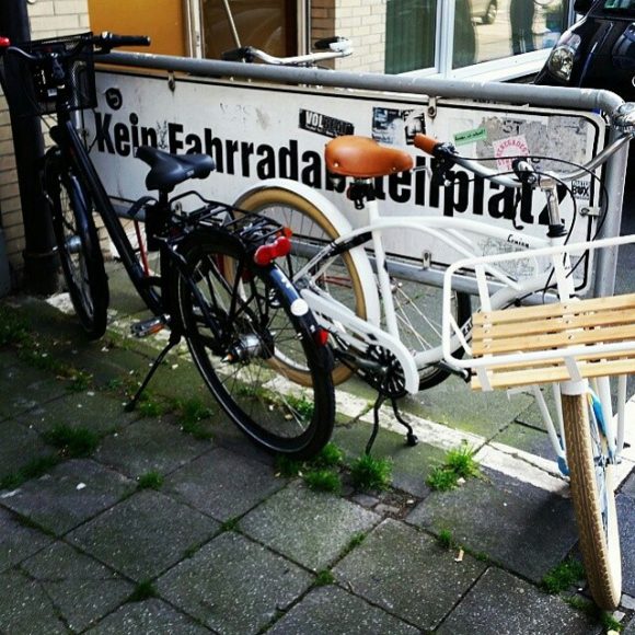 Verbot Fahrrad abzustellen Raumaneignung Radabstellmöglichkeit Köln