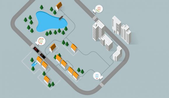 bus bunching Pulkfahrt Pulkbildung ÖPNV Bus Verspätung Busse hintereinander