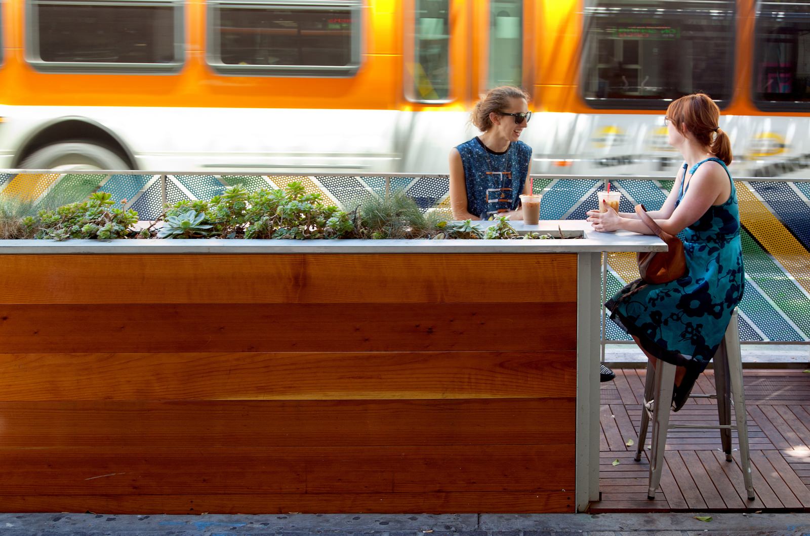 Parklet Mobilität Straßenraum Los Angeles