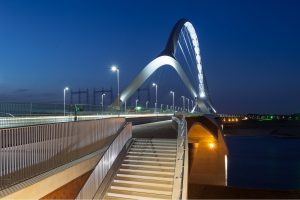 Nimwegen Brücke Radverkehr Nijmegen Niederlande