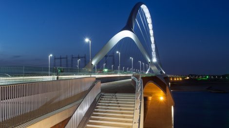 Nimwegen Brücke Radverkehr Nijmegen Niederlande