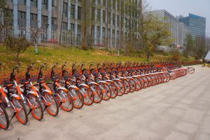 Bikesharing-Räder China CC