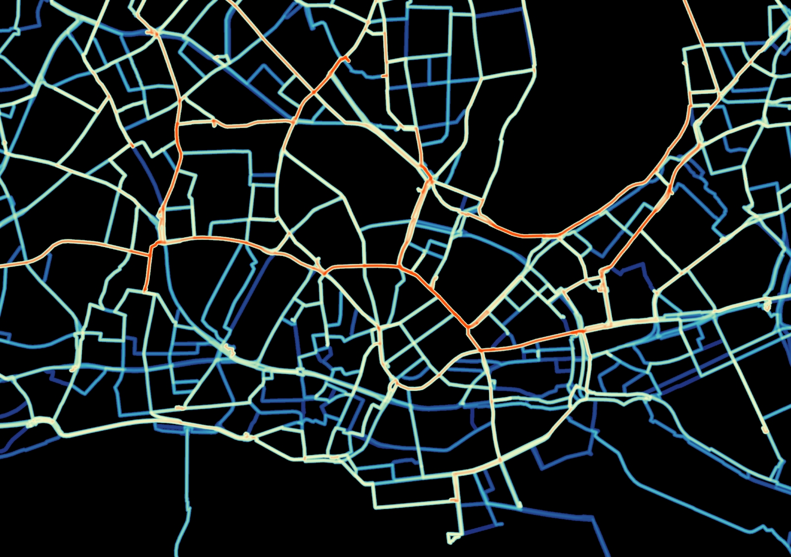 Hamburg Bikesharing Visualisierung Fahrradverleihsystem