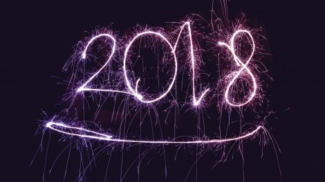 Neues Jahr 2018 Silvester