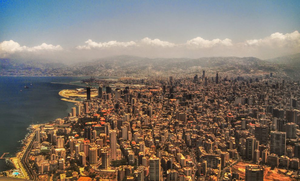 Libanon Beirut Skyline