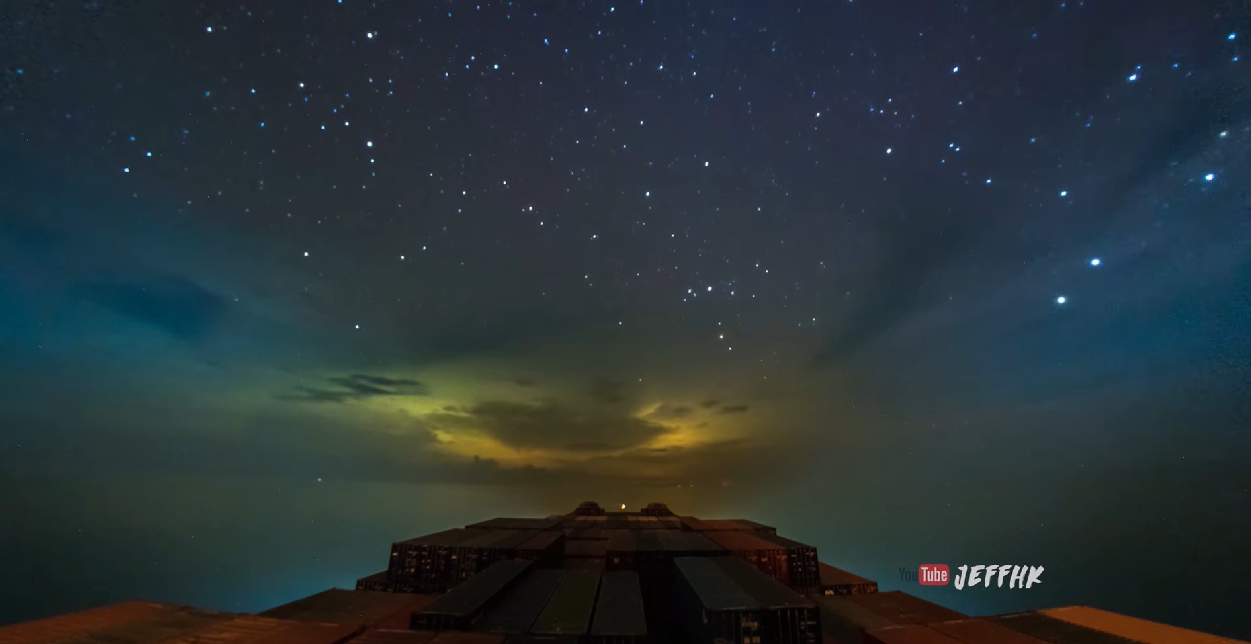 Containerschiff Timelapse JeffHK