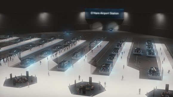 Chicago Express Loop The Boring Company O'Hare Airport