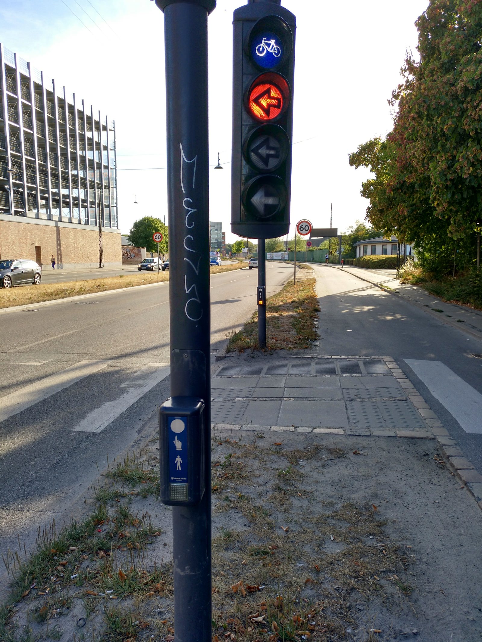Anforderungstaster Kopenhagen für Radverkehr