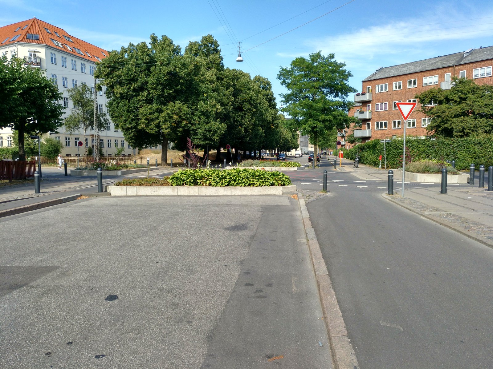 Kopenhagen Vermeidung Durchgangsverkehr bei gleichzeitiger Durchlässigkeit für den Radverkehr und Fußverkehr