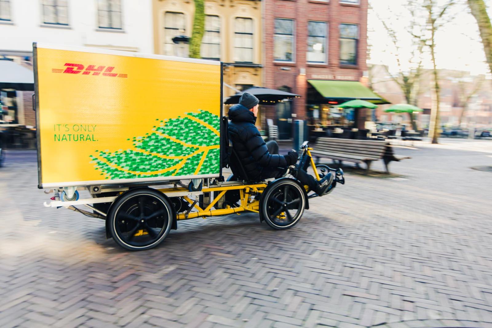 Lastenrad velove DHL Citylogistik