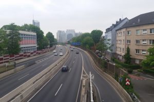 Bild der A40 in Essen Fahrverbot Stadt Diesel