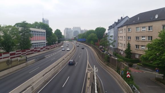 Bild der A40 in Essen Fahrverbot Stadt Diesel