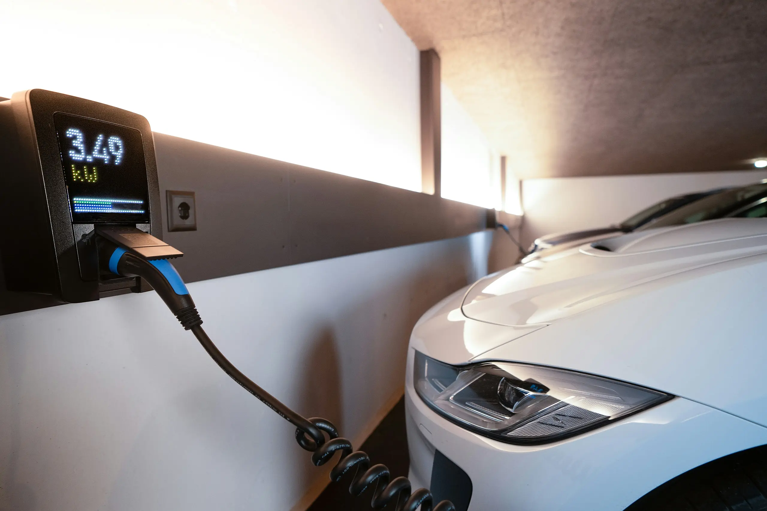 Wallbox Tiefgarage Ladeinfrastruktur Elektroauto