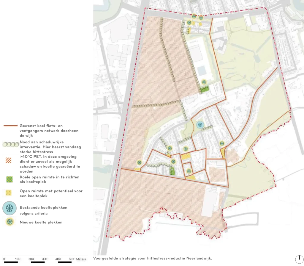 Thermische Qualität im Straßenraum untersuchen: Methoden und Werkzeuge von der Hitzekarte bis zum Monitoring 10 Antwerpen Struisbeek Strategie zur Hitzestressreduktion